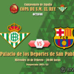 Cartel copa Betis – Barça